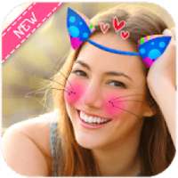 snapcat face camera live animal: snap photo editor