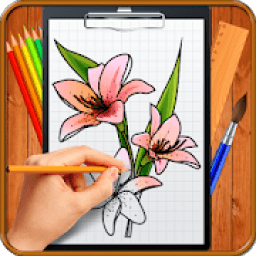 ikon Learn How to Draw Flowers