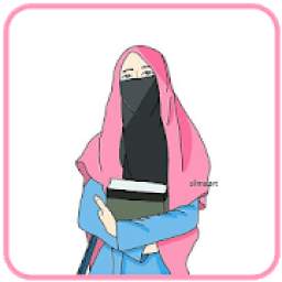 DP Kartun Muslimah Hijrah