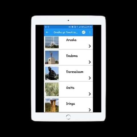 Tovuti za Mikoa screenshot 5