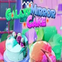 Galaxy Mirror Glaze cake - Desserts Maker