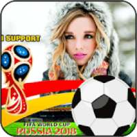 Football World Cup 2018-Football New Photo Frame