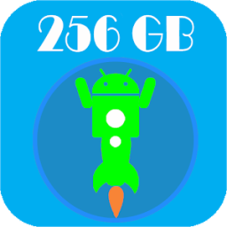 256 GB storage cleaner icon