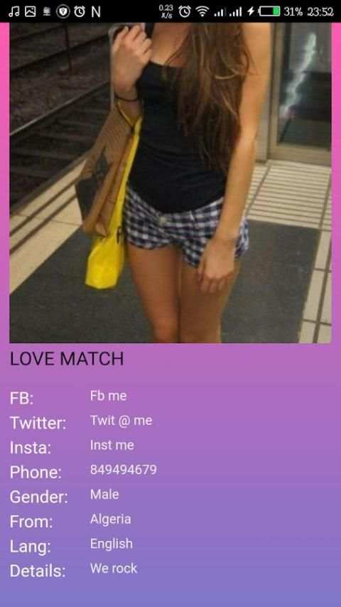 Facebook Love Match Unlimited screenshot 2