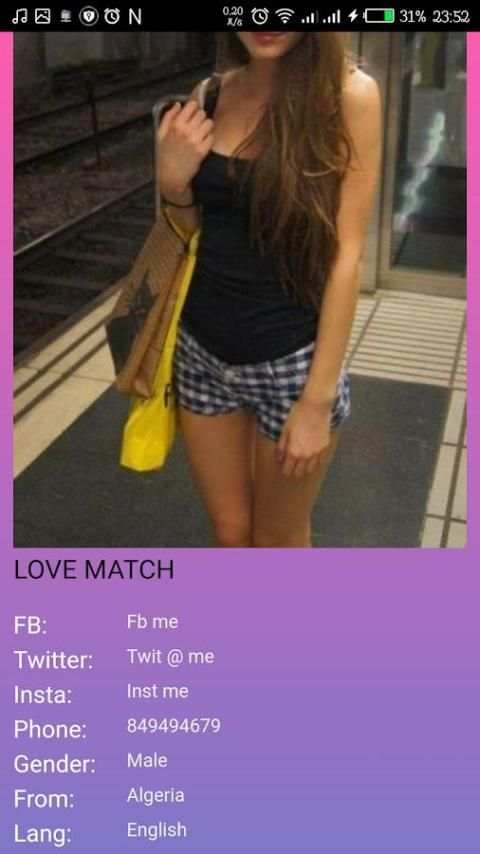 Facebook Love Match Unlimited screenshot 3