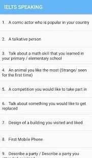 Speaking for IELTS 2018 screenshot 4
