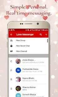 Love Messenger screenshot 1