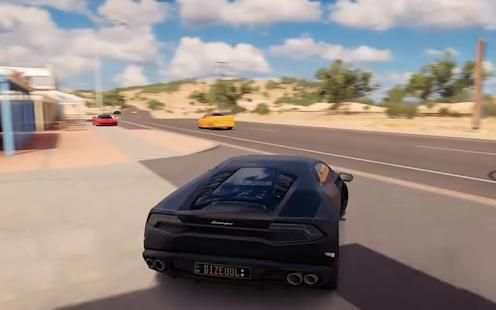 Car Lamborghini Driving Simulator: USA screenshot 2