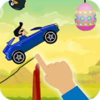 mendaki bukit mobil drive balap