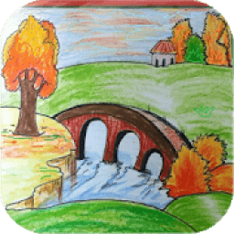 Drawing Beautiful Scenery icon