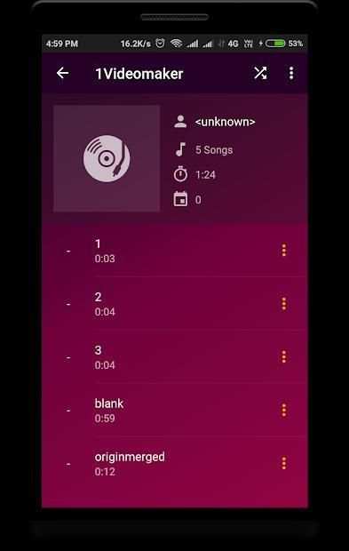 Milky Music Player स्क्रीनशॉट 4