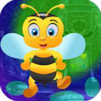 Kavi Escape Game 461 Happy Bee Rescue Game आइकन