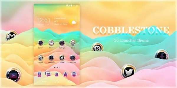 Cobblestone GO Launcher Theme screenshot 1