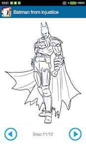 How To Draw Batman скриншот 4