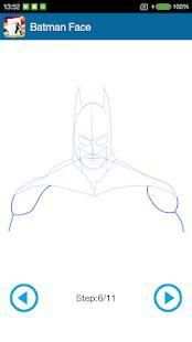 How To Draw Batman скриншот 2