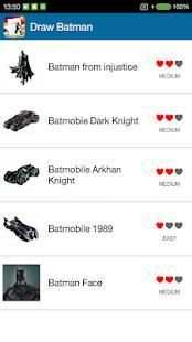 How To Draw Batman screenshot 7