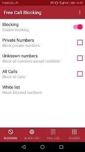 Free Call Blocking screenshot 3