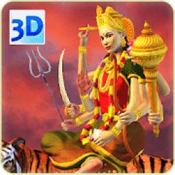 3D Durga Live Wallpaper