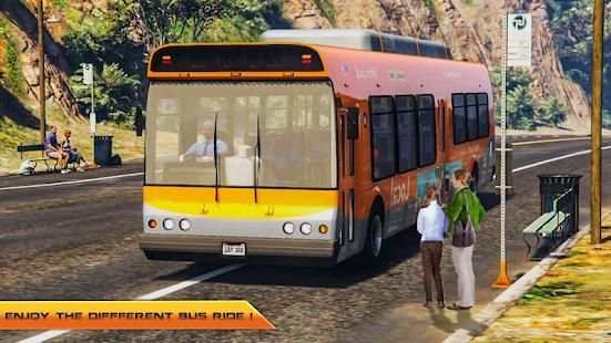 Modern Bus Coach Driving Simulator 2k18 screenshot 1