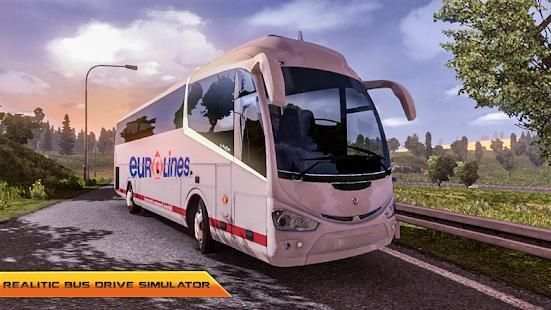 Modern Bus Coach Driving Simulator 2k18 screenshot 2
