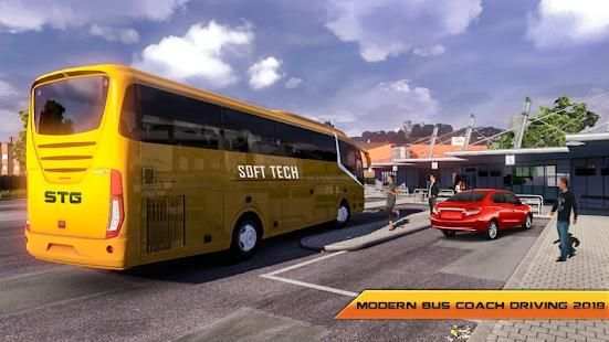 Modern Bus Coach Driving Simulator 2k18 screenshot 3