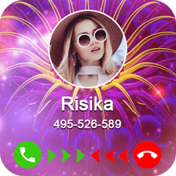3D Color Caller Screen - Love Caller Screen आइकन