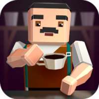 Coffee Shop Tycoon Cooking Chef Simulator logo