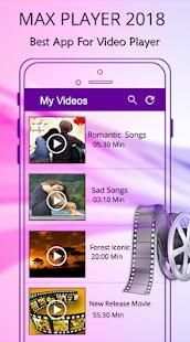 MAX HD Video Player 2018 - 4K Video Player screenshot 4