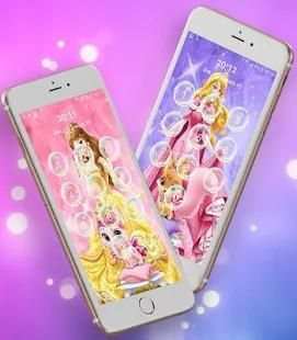 Disney Princess Lock Screen Phone screenshot 6