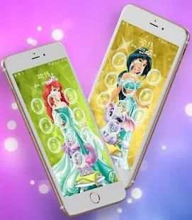 Disney Princess Lock Screen Phone screenshot 2