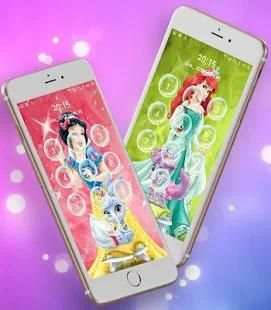 Disney Princess Lock Screen Phone screenshot 7