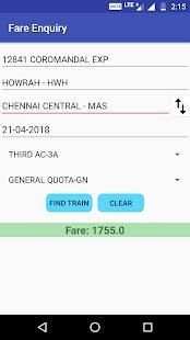 Pocket Railway Enquiry(India) screenshot 6