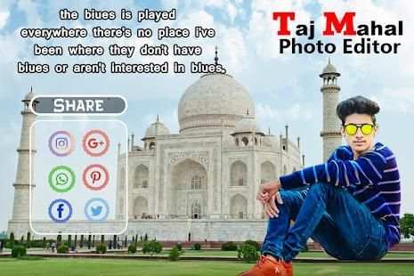 Tajmahal Photo Editor - Background Changer screenshot 19