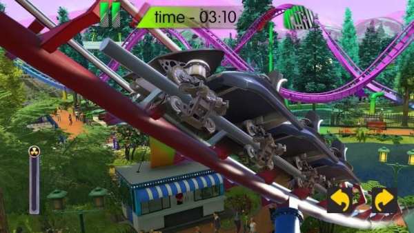 Roller Coaster Adventure 3D - Free Kids Game screenshot 1