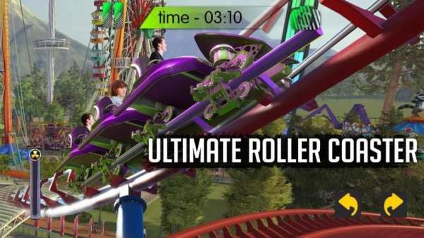 Roller Coaster Adventure 3D - Free Kids Game screenshot 2