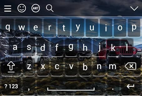 Jeep Keyboard screenshot 2