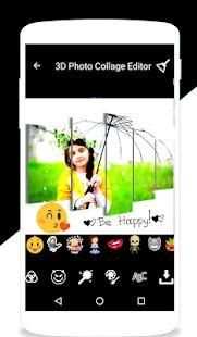 3D Photo Collage Editor 2018 screenshot 1