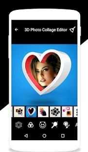 3D Photo Collage Editor 2018 screenshot 5
