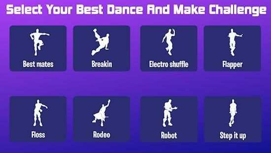 Dances Challenge (Fort-Nite) screenshot 1