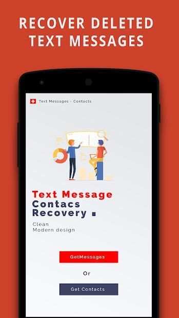 Recover All Deleted Text Messages -Contacts Backup screenshot 4