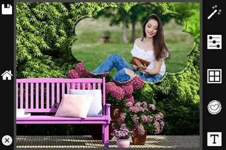 Garden Photo Frame स्क्रीनशॉट 6