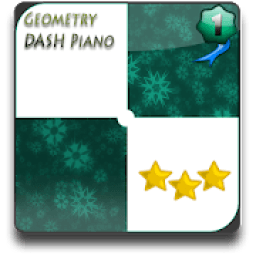 ikon Geometry Dash Piano Tiles Game - Music Theme Songs