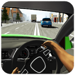 In Car Racing : Highway Road Traffic Racer Game 3D आइकन