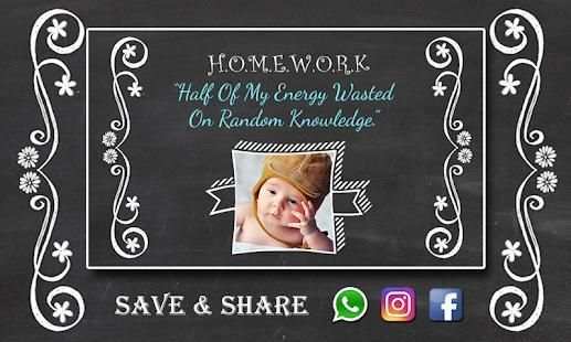 School Quotes Photo Frames screenshot 3