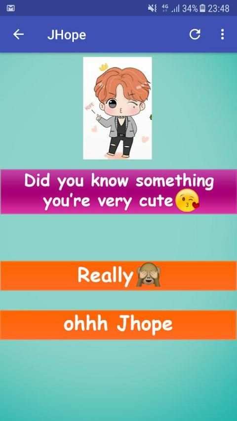 BTS Messenger V screenshot 3