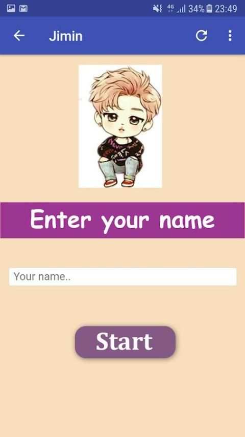 BTS Messenger V screenshot 2