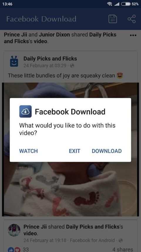 FREE FACEBOOK VIDEO DOWNLODER स्क्रीनशॉट 2