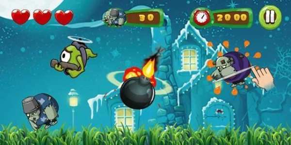 Zombie Slicer for Kids screenshot 4