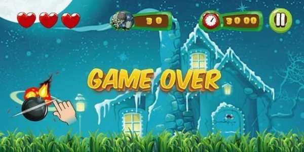 Zombie Slicer for Kids screenshot 1