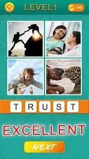 4 Pics 1 Word Game स्क्रीनशॉट 2